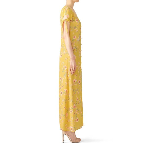 Flynn Skye Womens Maxi Dress Sz S Touch Of Honey 90s Romantic Fairy Cottagecore - Picture 11 of 12